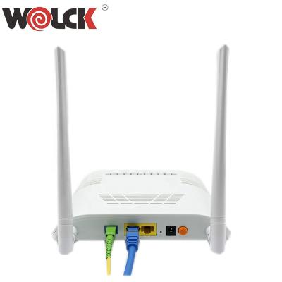 China Factory Price Optical FTTH FTTH Nectwork 2 Lan Port Dual Model EPON GPON ONU 1GE 1FE WIFI XPON ONU for sale