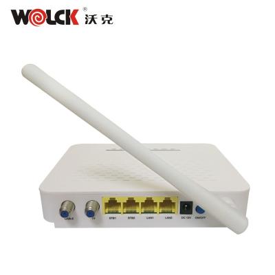 China HFC Qualcomm 7400 Chipset EOC Wifi Coax Slave With 4 LAN Ports for sale