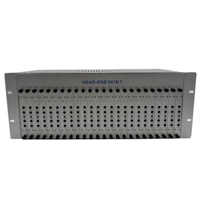 China FTTX Factory Price 24 Channel CATV RF Modulator Fixed Analog Modulator for sale