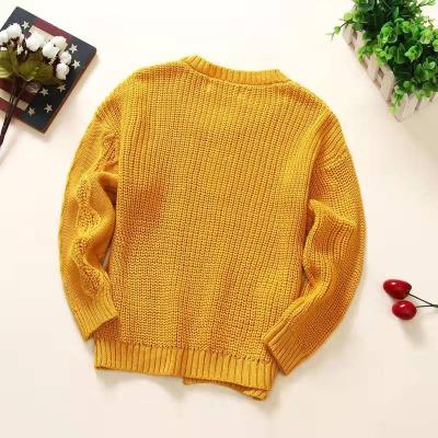 China Stable Quality Anti Shrinkage Luxury Children's Sweater Kids Knitted Sweater for sale