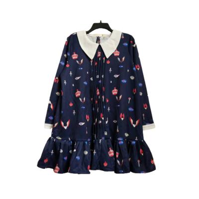 China Anti-wrinkle Fashion Elegant Spring Autumn Casual Suit Girl Women Skirts Dress for sale