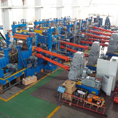 China Nanyang ERW Tube Mill for Stainless Steel Pipe Making Machine Square Round Rectangle Oval and Long Service Life for sale