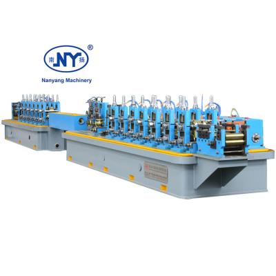 China Nanyang Tube Mill Production Line Voltage 220V/380V/415V/440V Carbon Steel Tube Making Machine Erw Steel Pipe Mill Line for sale