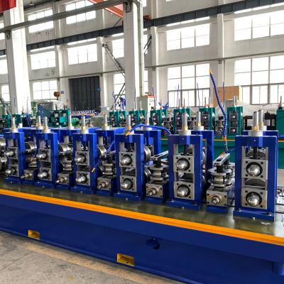 China Nanyang Fully Automatic Carbon ERW Steel Tube Mill Test Certificate Energy Supply Pipe Pipe Mill Pipe Making Machinery for sale