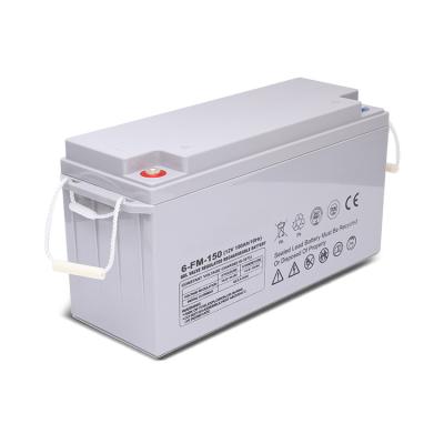 China Hot Home Power Deep Rechargeable Lead Acid Storage Deep Cycle 12v 100ah Solar Power System Solar Battery for sale