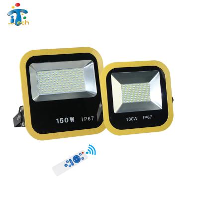 China High quality LANDSCAPE factory direct sale 100w 150w ip67 waterproof road led flood light for sale