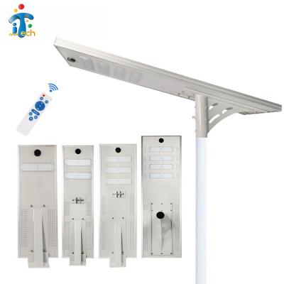 China ROAD all in one brightest price high quality ip67 outdoor waterproof solar integrated street light for sale