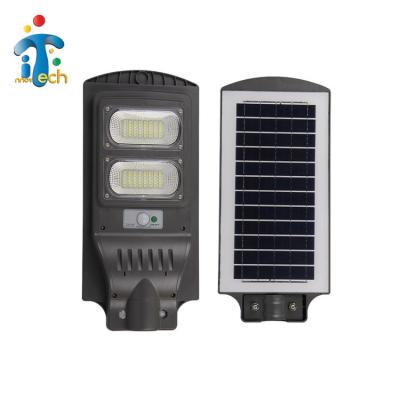 China Hot Selling Sports Stadiums Practical Waterproof Outdoor Ip67 Solar Integrated Led Street Light Lamp for sale