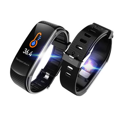 China Heart Rate 42*23*10mm ANDROID, IOS 160*80 Manufacturer Blood Oxygen Monitor Fitness Band Wristband Steel Direct Smart Temperature Watch for sale