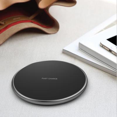 China Mobile Phone Smartphone Desktop Mini Qi Wireless Charger Wireless Phone Charger Pad 1 X USB Universal Fast Charging CE ROHS 5V 2A/9V 2A 1-7 Days for sale