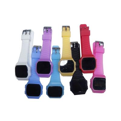 China Fashion\Luxury Popular Plastic Top Child Digital Watch Promotion LED Dress Unisex Wrist Watch As Gift Custom Your Logo Build Own Brand for sale