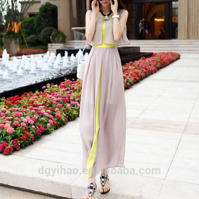 China Anti-wrinkle Anti-wrinkle hot sale beautiful women's clothing, vacation wear summer dress casual long dress for sale