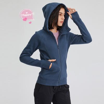 China Wholesale QUICK DRY Fall/Winter QUICK DRY women's wear, women's zipper-up exercise wear, exercise running jacket and hoodie for sale