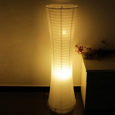 China Decoration Meilun Art Crafts Drums Shape Floor Paper Lamp Indoor Light Decoration for sale