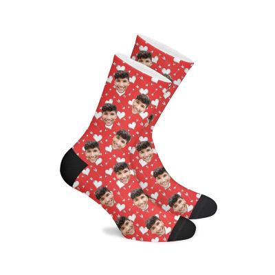 China Factory Supply Attractive Price QUICK DRY Digital Printing Custom Design Socks for sale