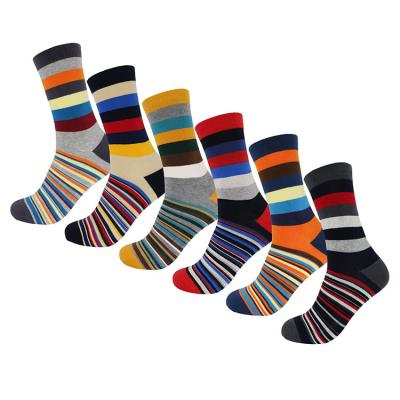 China New Type Fashion Streetwear Breathable Socks Sale Well Wholesale Striped Distributors for sale