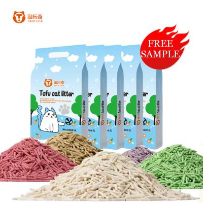 China Bulk Premium Tofu Cat Litter Soja Eco Clean Tofu Cat Litter Te koop