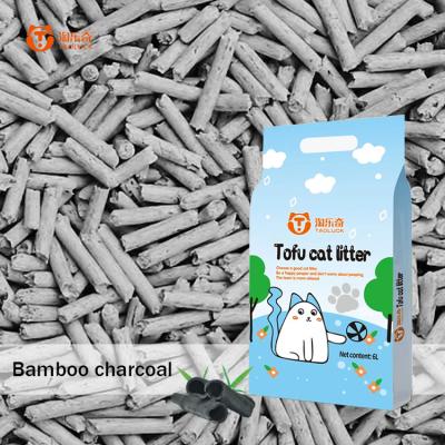 China Grey Flushing Cat Litter Customization Dustless Cat Litter OEM for sale