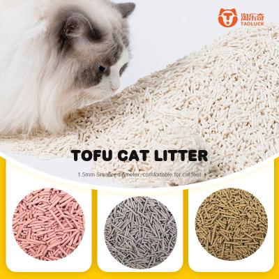 China Deodorization Flushable Tofu Cat Litter Bulk Cat Litter Near Me OEM ODM for sale