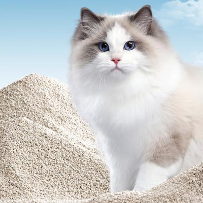 China Natural Bulk Cassava Cat Litter Plant Low Dust Clumping Cat Litter for sale