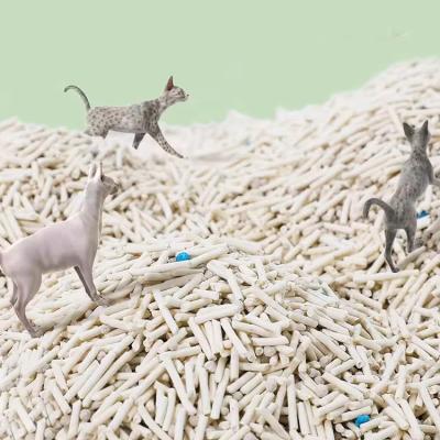 China 70% Tofu 30% Bentonite Cat Litter Dia 1.8mm 2.0mm Low Dust Cat Litter for sale