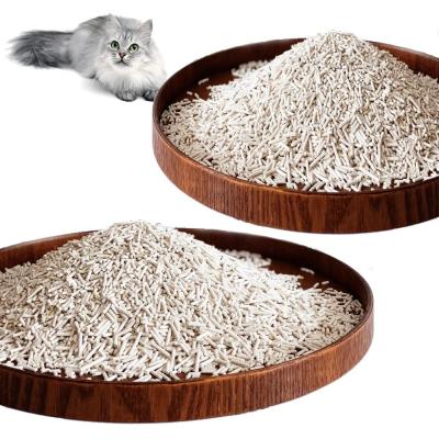 Chine Litter de chat biodégradable sans poussière 100% végétale Litter naturel de regroupement à vendre