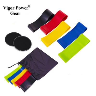 China Durable Mini Resistance Band Set Exercise Fitness Hip Circle Latex Stretch Hip Band Wholesale for sale