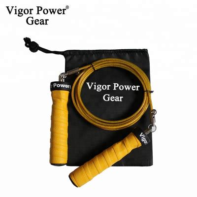 China With Weighted Iron Block Speed ​​Adjustable Weighted Jump Rope With Sweatband for sale