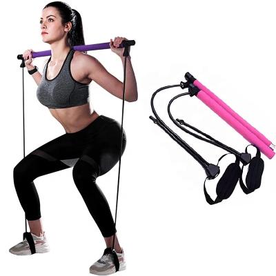 China High Quality Pilates Gym Stretch Kit Full-Body Exercise Home Stick Toning Bar Barre Pilates Bar Bar Exercise Kit for sale