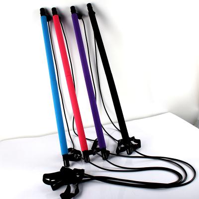 China Durable Hot Selling Speed ​​Power Stamina Pilates Multifunctional Stick Bar Adjustable Pilates Bar With Resistance Bands for sale