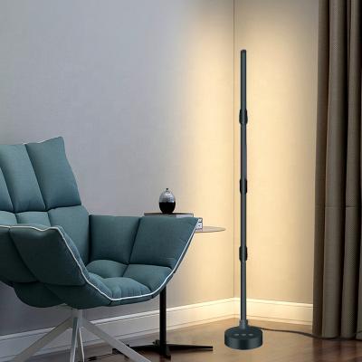 China Modern Minimalist Remote Control Smart Corner Led Floor Lamp Light for sale