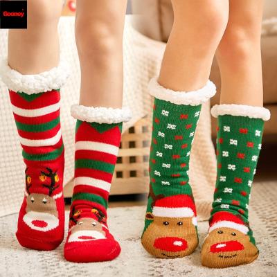 China Winter Female Running Women's Sports Gift Indoor Warm Anti-slip Festival Snow Thick Simier Socks for sale