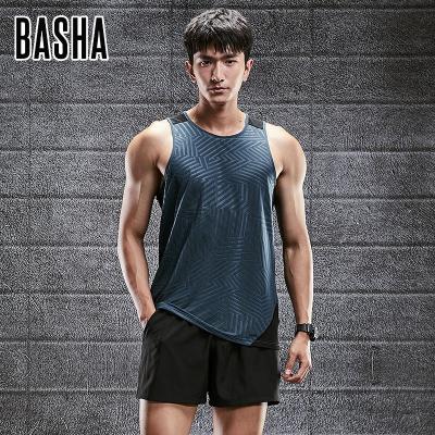 China QUICK DRY Gym Fitness Sets Breathable Sleeveless Shirts And Short Jogger Custom Running Tracksuit Two Piece Set For Men for sale