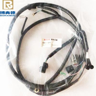 China Machinery Repair Shops Excavator SK200-6E SK200-6 Engine Wire Harness 6D34 Wiring for sale