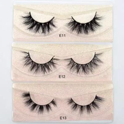 China Wholesale Full Volume Siberian Lashes 3d Mink Lashes Fluffy Mink Lashes Seller for sale