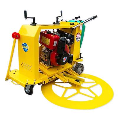 China Hotels The Asphalt Road Repair Pavement Slotting Machine Sewer Kiln Concrete Circular Manhole Cover Road Cutting Machine for sale