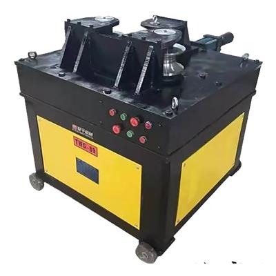 China hydraumatic round tube square angle tube round channel iron steel bar semi automatic circular bending machine steel hydraulic bending pressure galvanized circular tube bending machine for sale