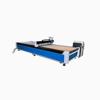 China Automatic Feeding System Computerized Flat Table Garment Nonwoven Fabric Multilayer Textile Cutting Machine for sale