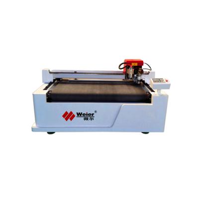 China Factory Supply Weier Efficient CNC Knife Leather Cutter Machine Automatic Fabric Slitter Price for sale