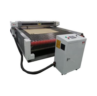 China Good Price Industrial Automatic CO2 Laser Garment Pattern Cutter 150w Cutting Table Machine Textile Plotter Cloth Format CNC Machine for sale