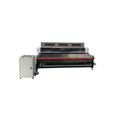 China Laser CUTTING Weier CNC 3230 automatic laser curtain fabrics sample cutting machine price with 6 head for sale