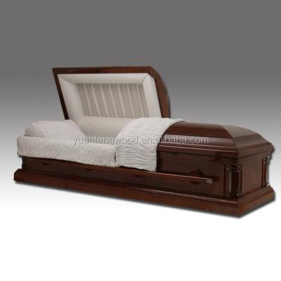 China American Style LONG LIFE Glass Casket Price and Wooden Casket Dimensions for sale