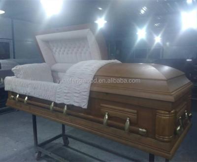 China American Style Gauge Wooden Caskets HOPE Marks Caskets for sale