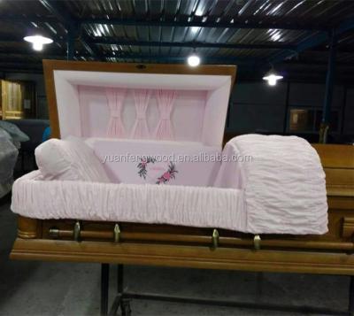 China American Style Gauge Wooden Caskets HOPE Funeral Casket Prices for sale