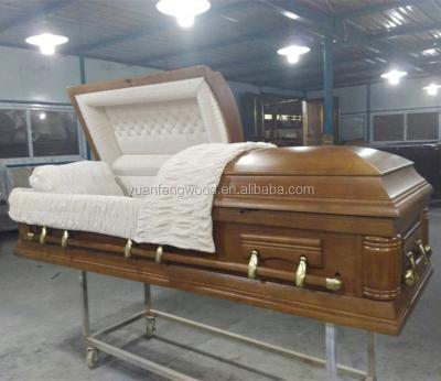 China American Style Casket Makers HOPE Solid Oak Casket Casket For Undertakers for sale