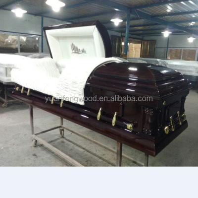 China American style KENWOOD wooden casket and used caskets for sale from china factory for sale