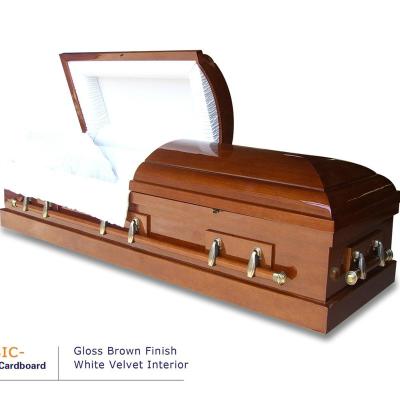 China American Style CLASSIC Burial Supplies Cheap Casket Casket For Cremation for sale