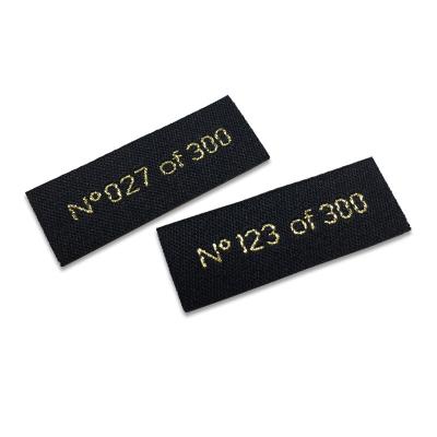 China Viable Hot Selling New Product Customized Garment Accessories Screen Satin Woven Apparel Labels For Clothes Hat Shoes for sale