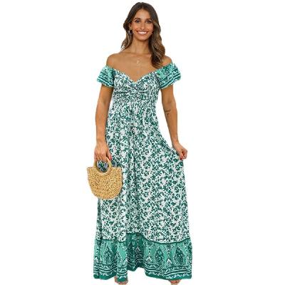 China New 2022 Spring Washable Summer Collection Free Time Midi Dress Beach Dress for sale