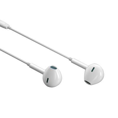 China High Quality 1.2M Noise Cancelling Wired Volume Control In Ear Earphone For Android Type-C for sale